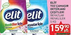 TARIM KREDİ ELİT TOZ ÇAMAŞIR DETERJANI ÇEŞİTLERİ 5 KG TARIM KREDİ ELİT TOZ ÇAMAŞIR DETERJANI ÇEŞİTLERİ 5 KG